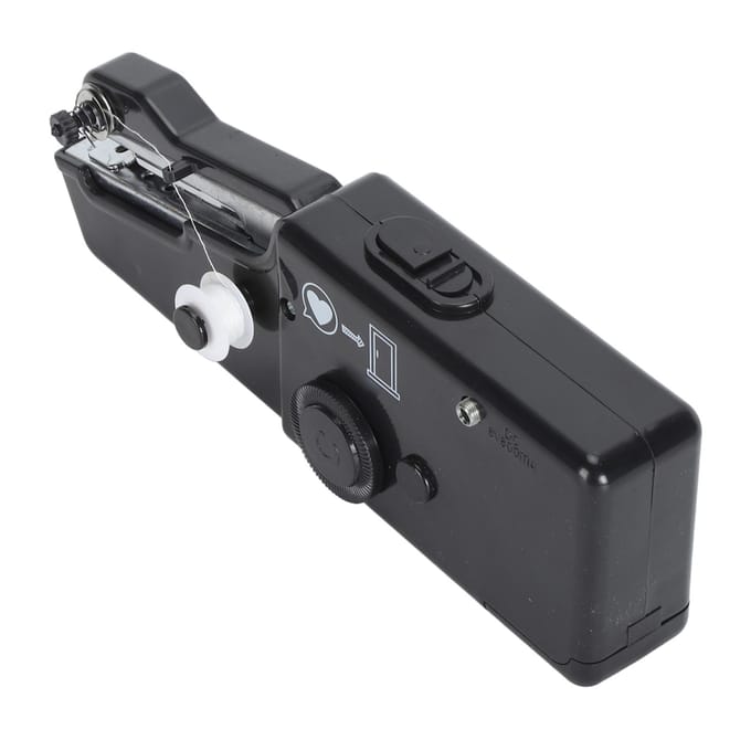 Handheld Elektrische Naaimachine USB Batterij Aangedreven Draagbare Mini Elektrische Naaimachine voor gray