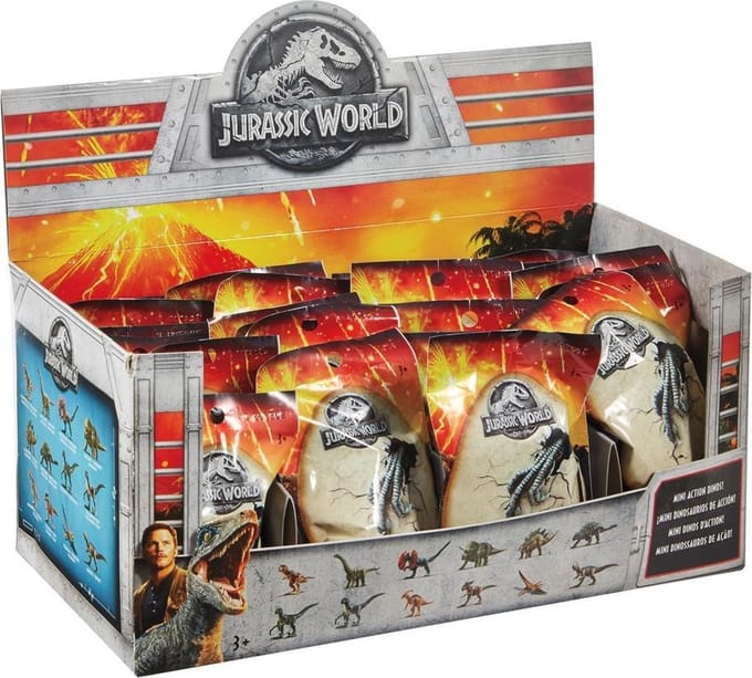 Mattel Jurassic World Mini Dino Assorti - 1 stuk