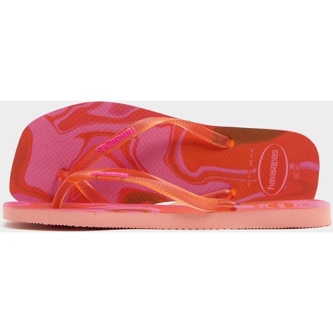 Havaianas Square Jelly Flip Flops Dames, roze