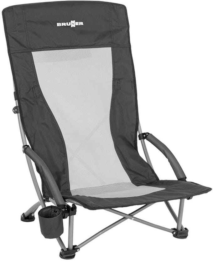 Brunner Cuba - strandstoel zwart
