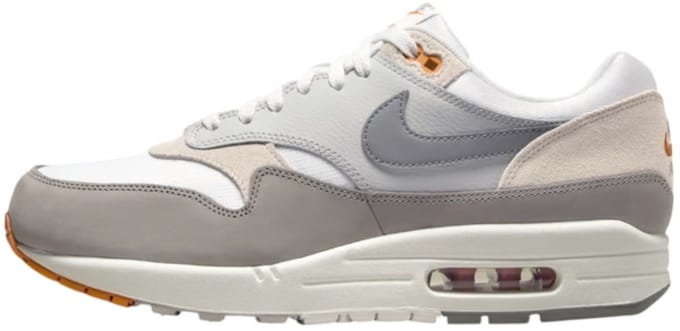 Nike Air Max 1 Light Iron Ore Heren Sneakers Grijs Summit-White Flat-Pewter IB1492-121 42 gray