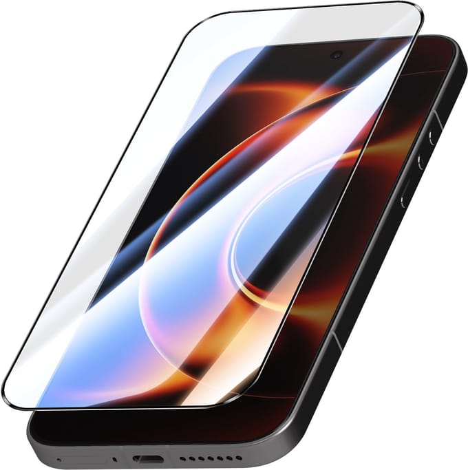 Tactical, Screenprotector geschikt voor Xiaomi 17 Ultra - 5D Glass Shield & Anti-Shock, Transparant zwart