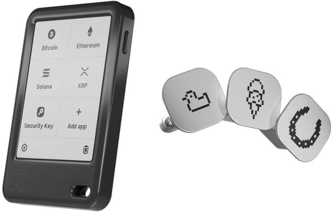 Ledger Nano Gen 5 + Badges Pack 2 - Voordeelbundel - Hardware Wallet set