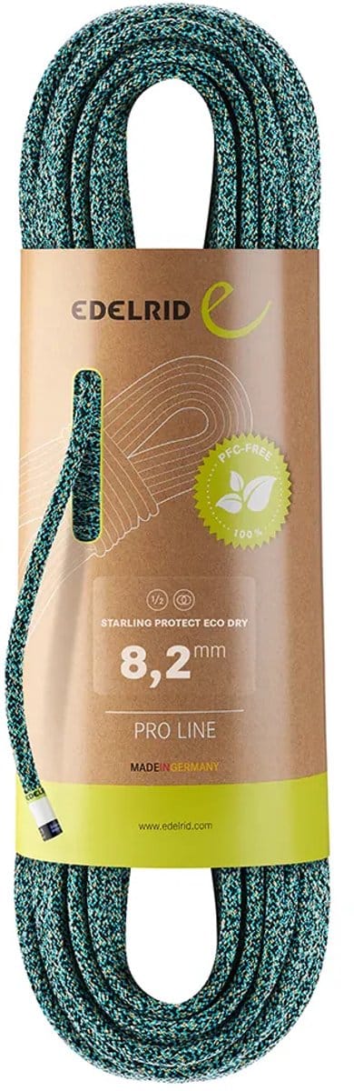 Edelrid Starling Protect Eco Dry 8.2 Mm Touw Groen 50 m