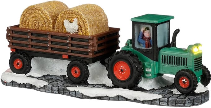 Luville - Tractor with Straw Cart