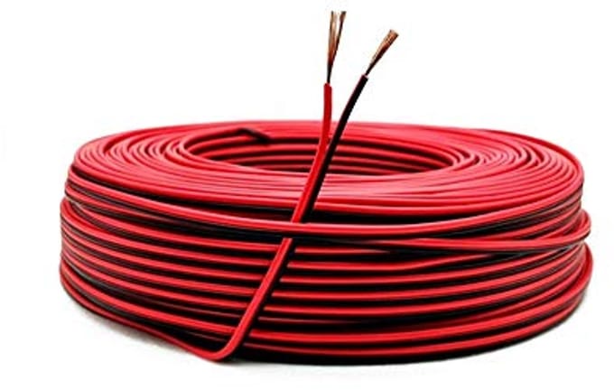 22 AWG Elektrische Draad voor Ledstripstekkers - 20 Meter Vertind Koper Aderige PVC Kabel