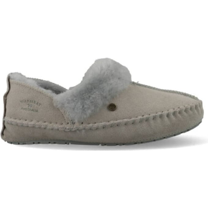 Warmbat Barrine Dames Sloffen - Ice Blue - Maat 36