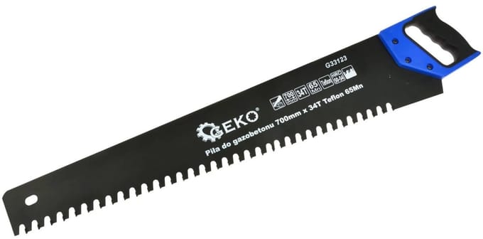 GEKO Metselzaag - 700 mm - 34 Tanden - PTFE Coating - 65 Mn Staal