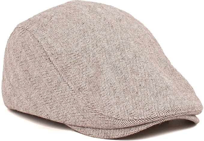 TRESANTI | FIORE | Visgraat flatcap | Light bruin