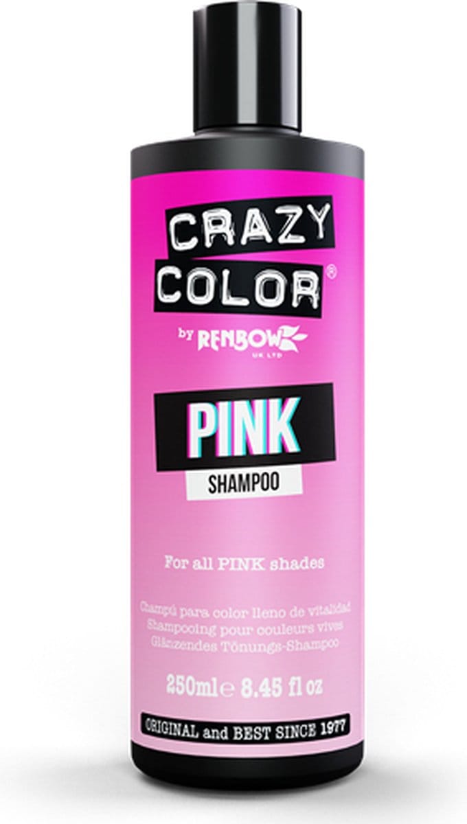 Crazy Color Shampoo Pink 250ml