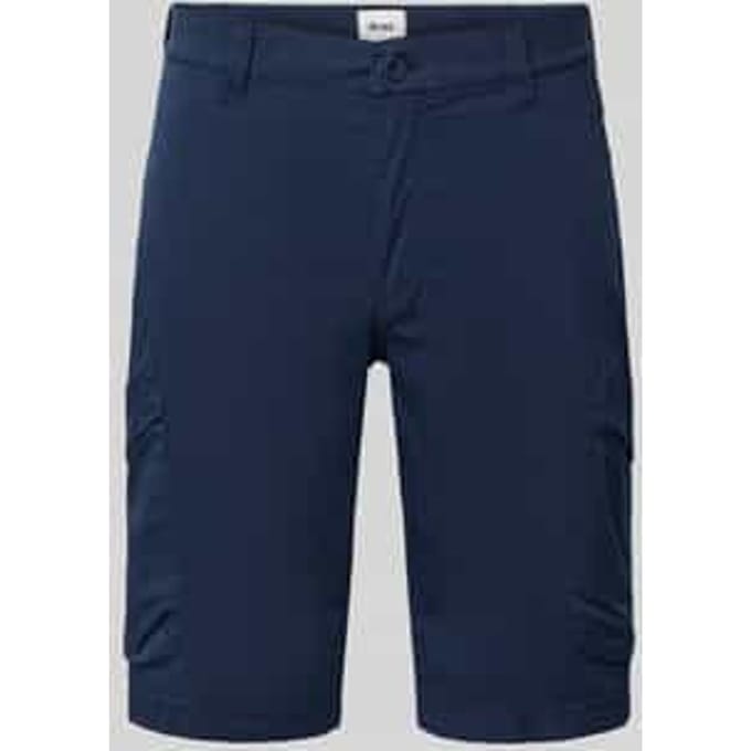 Regular fit cargoshorts met ultralight afwerking model 'Bastia'