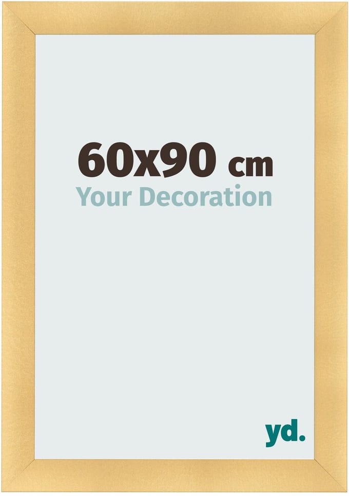Your Decoration - Fotolijst 60x90 cm - MDF - Goud Mat - Pisa