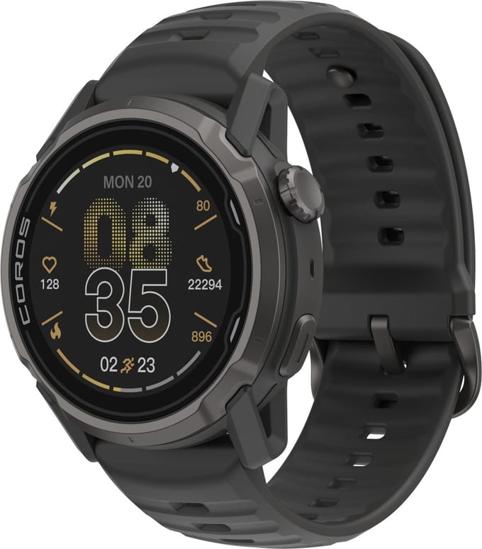 COROS - Horloge - APEX 4 - 42mm - Black - Silicone