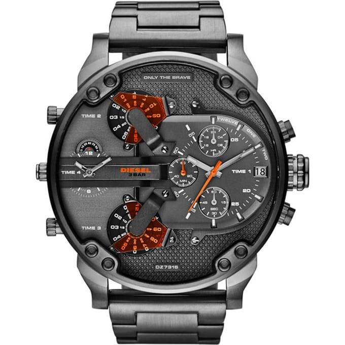 Diesel Mr. Daddy 2.0 DZ7315 Heren Horloge 57mm 3 ATM