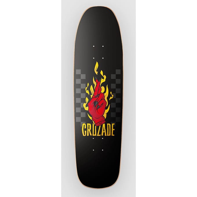 Cruzade Mudra 10"x32.25" Old School Skateboard Deck patroon