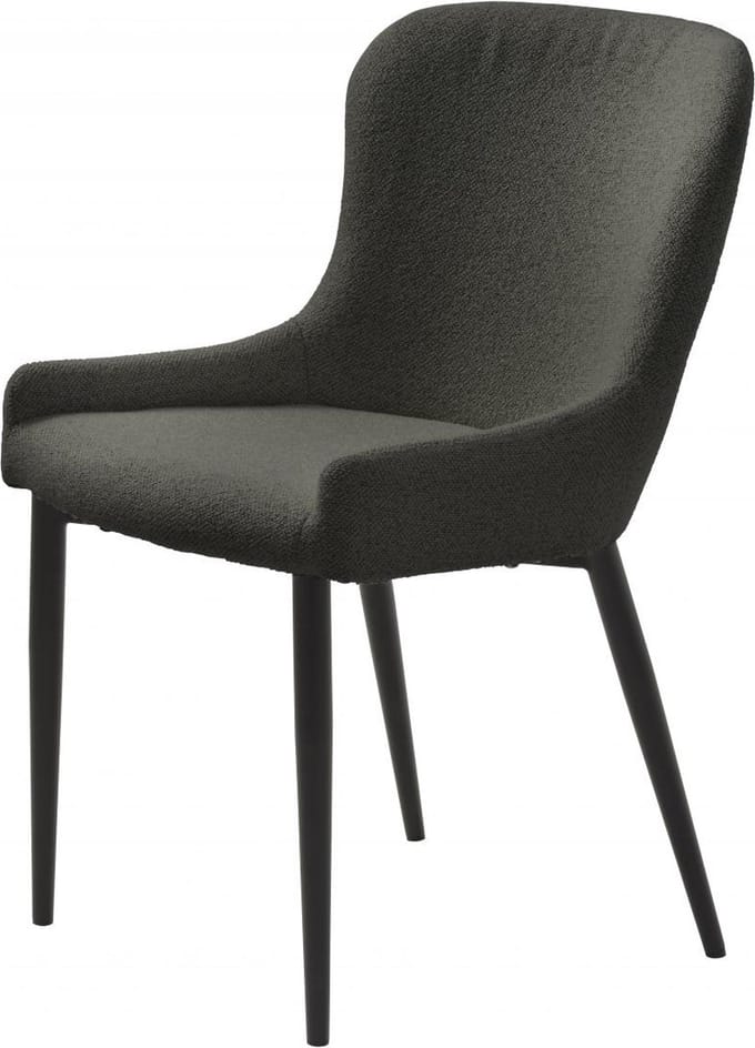 Nordic Home - Safa eetkamerstoel bouclé - grijs