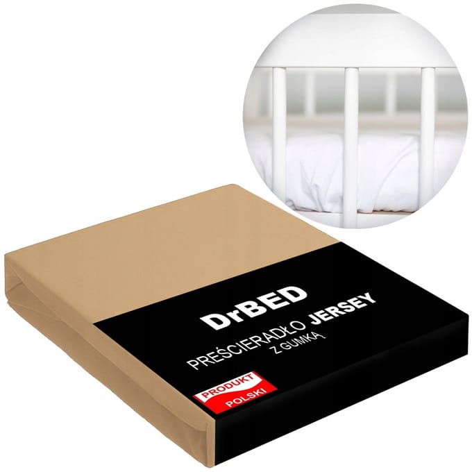 DrBED - Kinderlaken - 60x120 Jersey - Ademend - Zacht