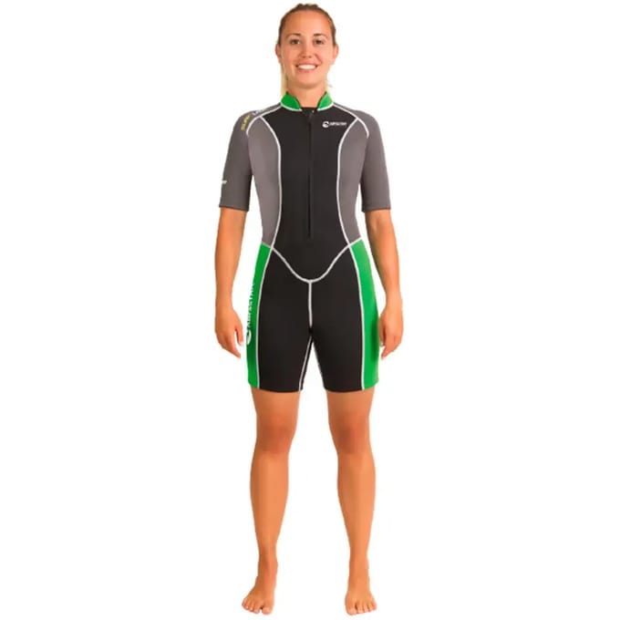 Korte duikoverall voor vrouw Abysstar Surf