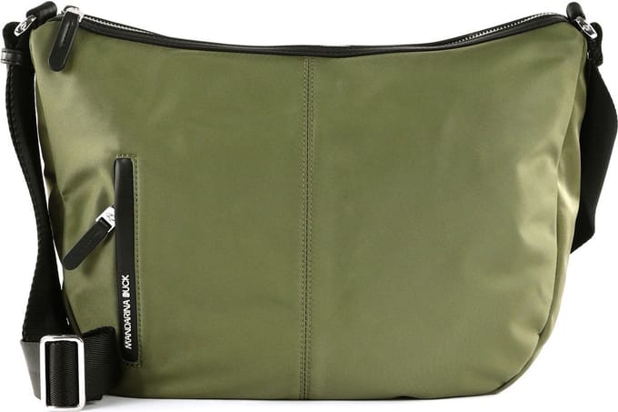 MANDARINA DUCK Schoudertas Hunter Hobo Bag Military Green Donkergroen