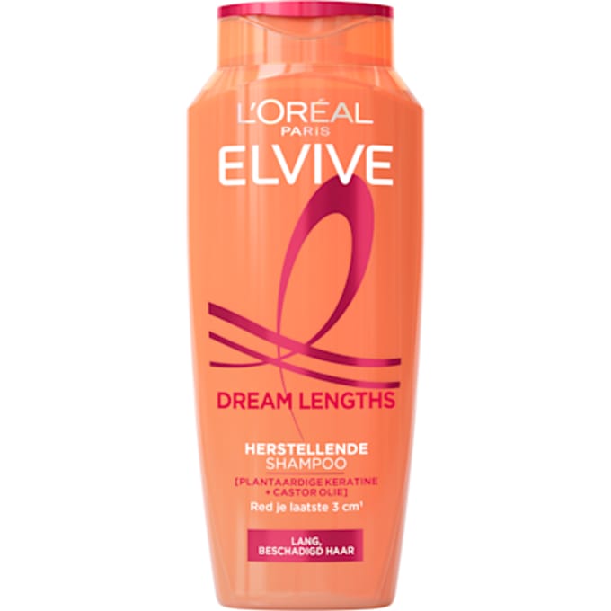 L'Oréal Paris Elvive Dream Lengths Shampoo - Voor lang, beschadigd haar - Herstellende shampoo - 250 ml