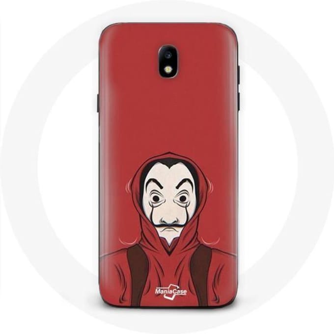 Case voor Samsung Galaxy j7 2017 Edge la casa de papel schilderij masker dali