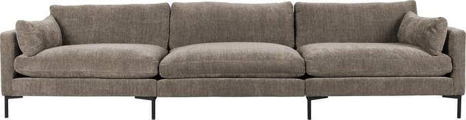 Zuiver Summer 4,5-zitsbank Coffee Taupe