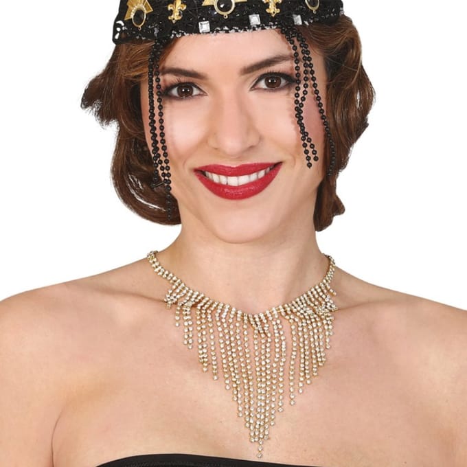 Fiestas Guirca - Ketting Diamanten - goudkleurig