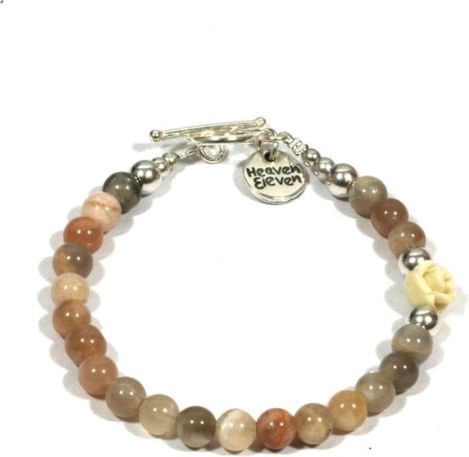 Heaven Eleven - onyx met 925 zilver buddha handje