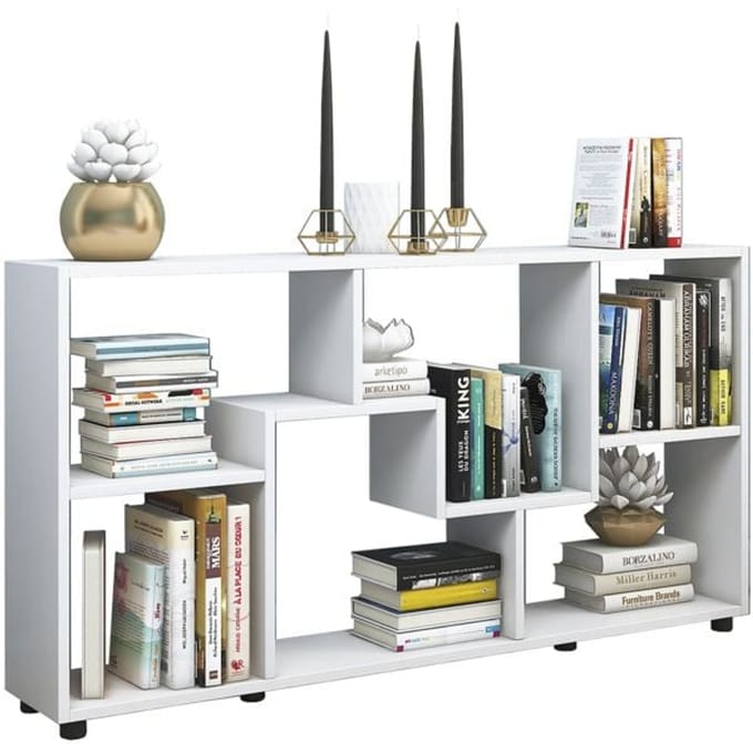 Houten dressoir Plank Ruimteverdeler Staande plank Decoratieve opslag Ladekast Pintal
