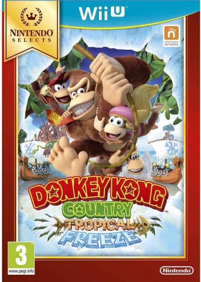 Donkey Kong Country Tropical Freeze (Nintendo Selects) (verpakking Frans, game Engels)