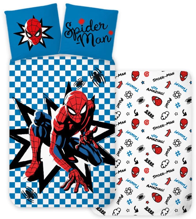 Spiderman Amazing Dekbedovertrek 100 x 135 cm - 40 x 60 cm