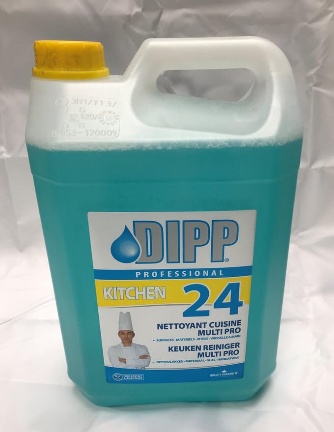 Dipp Professional Keukenreiniger No. 24 - Fles 5 liter