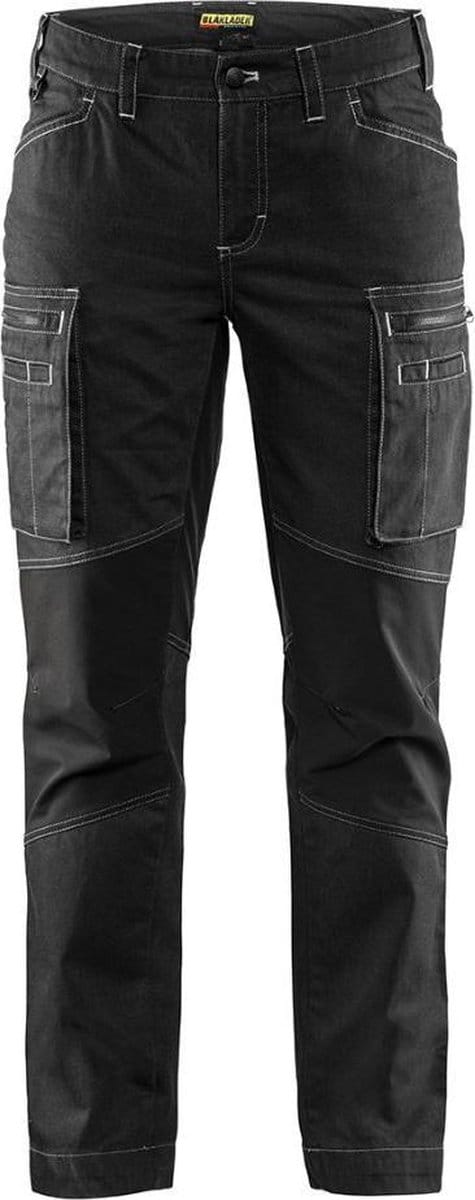 Blaklader Service Werkbroek Dames stretch 7159-1142 - Vrouwen - Zwart - 30