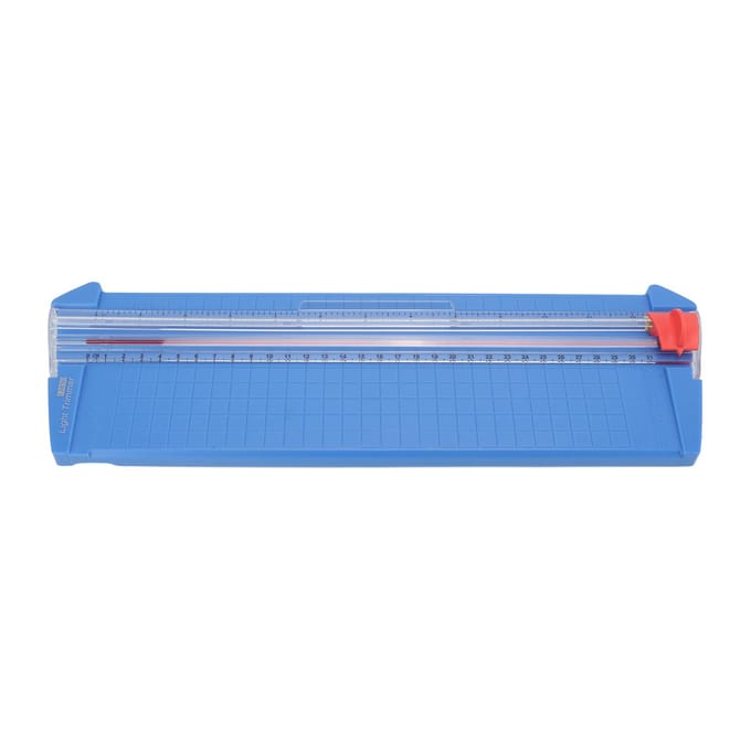 Petit Coupe-papier Échelle Précise Système Métrique Impérial Léger Durable Facile à Utiliser Papier gray
