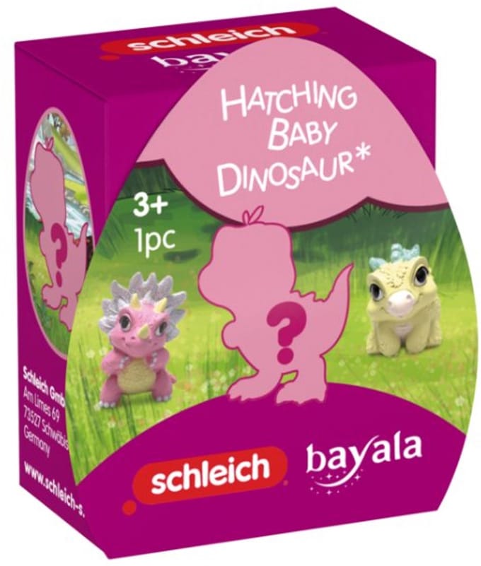 Schleich baby dino speelgoed - verzamelbare knuffeldino's blind bag.