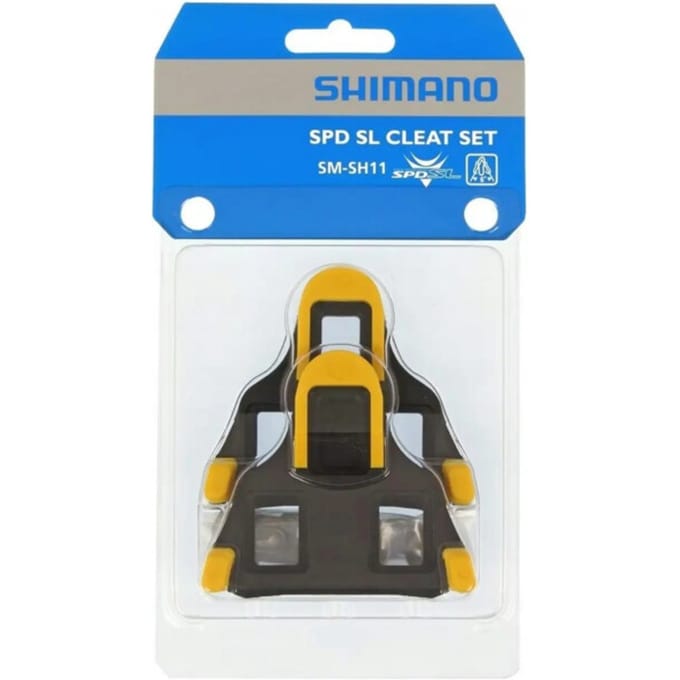 Paar schoenplaatjes Shimano SM-SH11 Cleat set for self-aligning mode