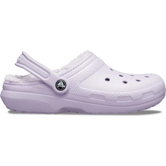 Crocs classic fuzz lined clog