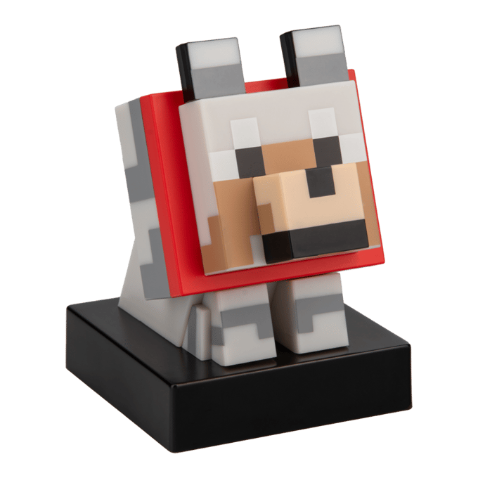 Minecraft - Gaming Bureaulamp - Wolf Icon - voor Geen - meerkleurig