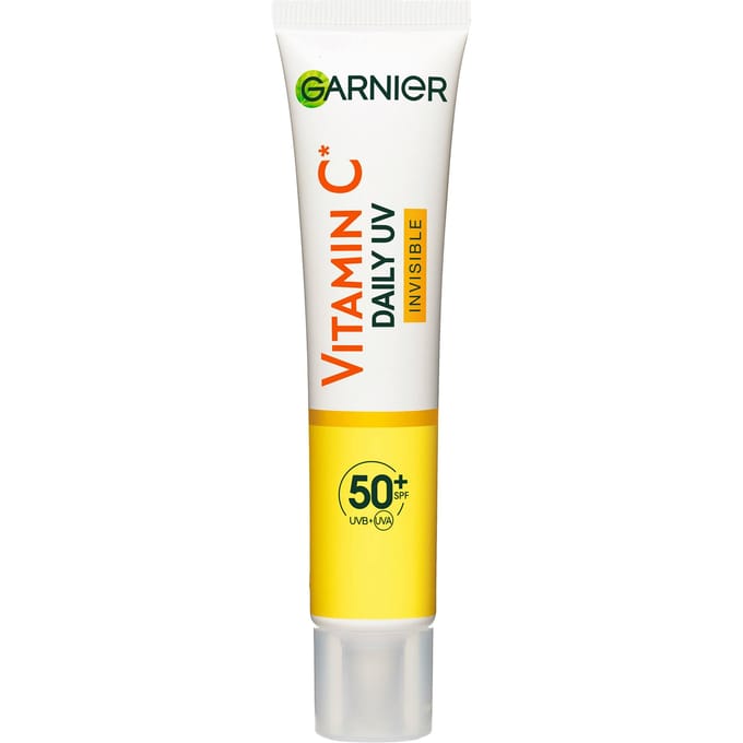 Garnier Skin Active Vitamin C Daily UV Glow Boosting UV Invisible SPF50+ 40 ml