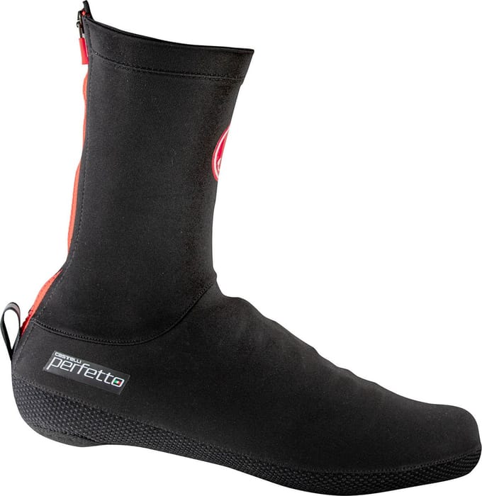 Castelli Regen overschoenen Unisex Zwart - PERFETTO SHOECOVER BLACK - M