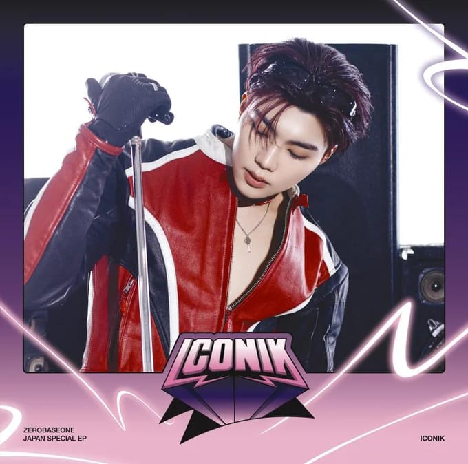 ZEROBASEONE 1er EP japonais - Iconik (Édition solo) PARK GUN WOOK