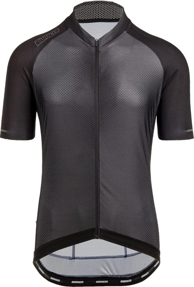 BIORACER Sprinter Coldblack Fietsshirt voor Heren Zwart - Maat S