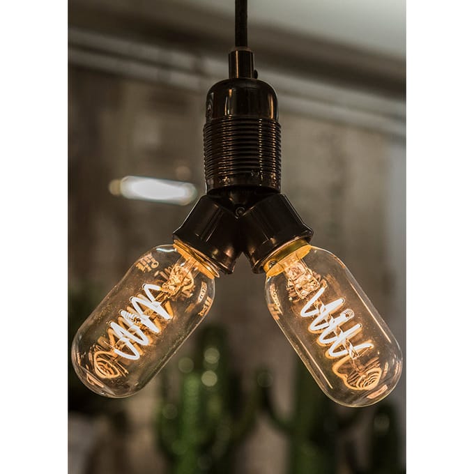Bailey Spiraled Led T45 E27 Dimbare 3.2W Filamentlamp - 145011