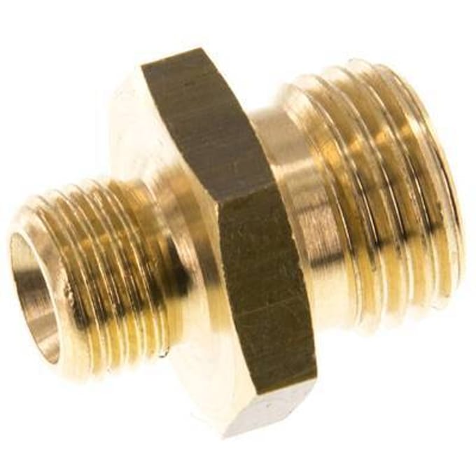 G 1/4'' x G 1/8'' Messing Borstnippel 16 Bar [5 Stuks]