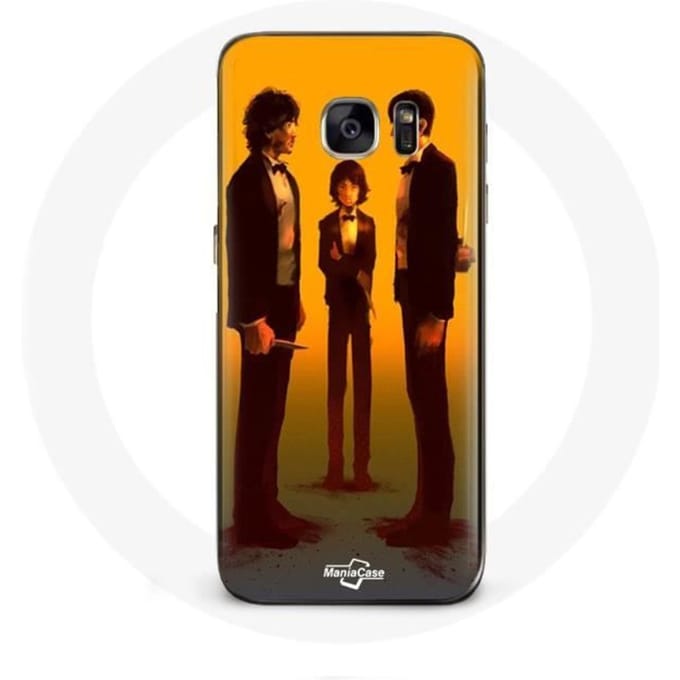 Case voor Samsung galaxy S6 Squid Game Seong Gi hun Cho Sang woo en Kang Sae Byeok Aflevering 9