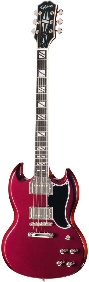 Epiphone Futura SG Custom Midnight Ember Shift - Double Cut modellen