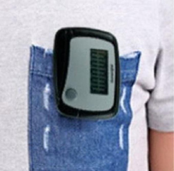 Stappenteller - Mini - Afstandsmeter - Calorie Verbrandings Meter - LCD - Zwart
