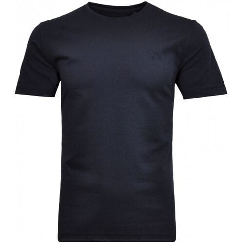 Ragman T-Shirt Softknit Round Neck Marine / male