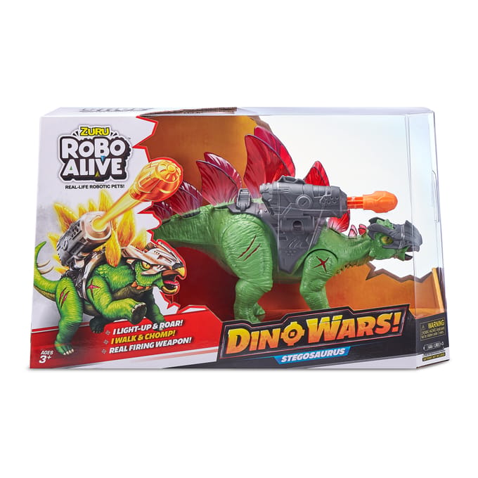 Zuru Robo Alive Dinosaurus Stegosaurus Glow In The Dark