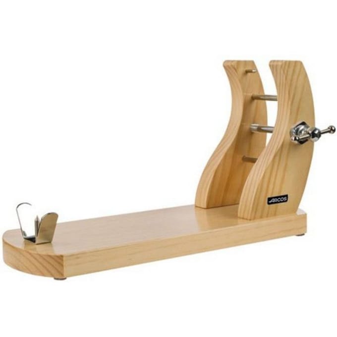 Hamhouder - ARCOS - Gelakt Grenenhout - Kleur Natuurlijk - Elegant - Decoratief